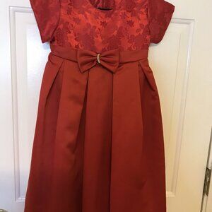 Red Pageant or Christmas Jinelle Dress size 5 Girls